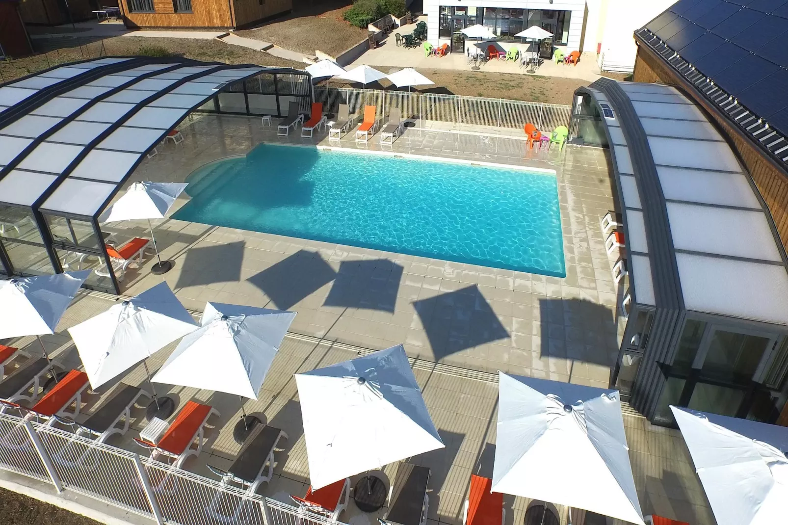 Amboise/Gîte 2 Pièces 5 Personnes 1 bébé-Zwembad