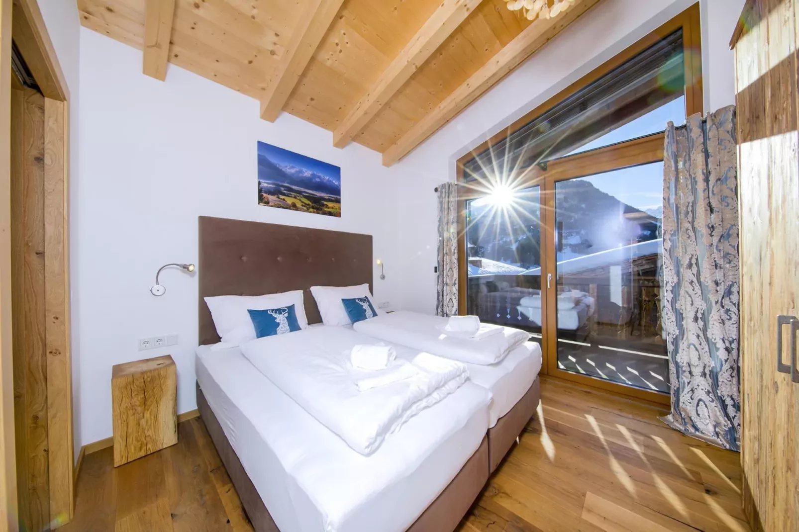 Nationalpark Chalet Rauhkopf-Slaapkamer