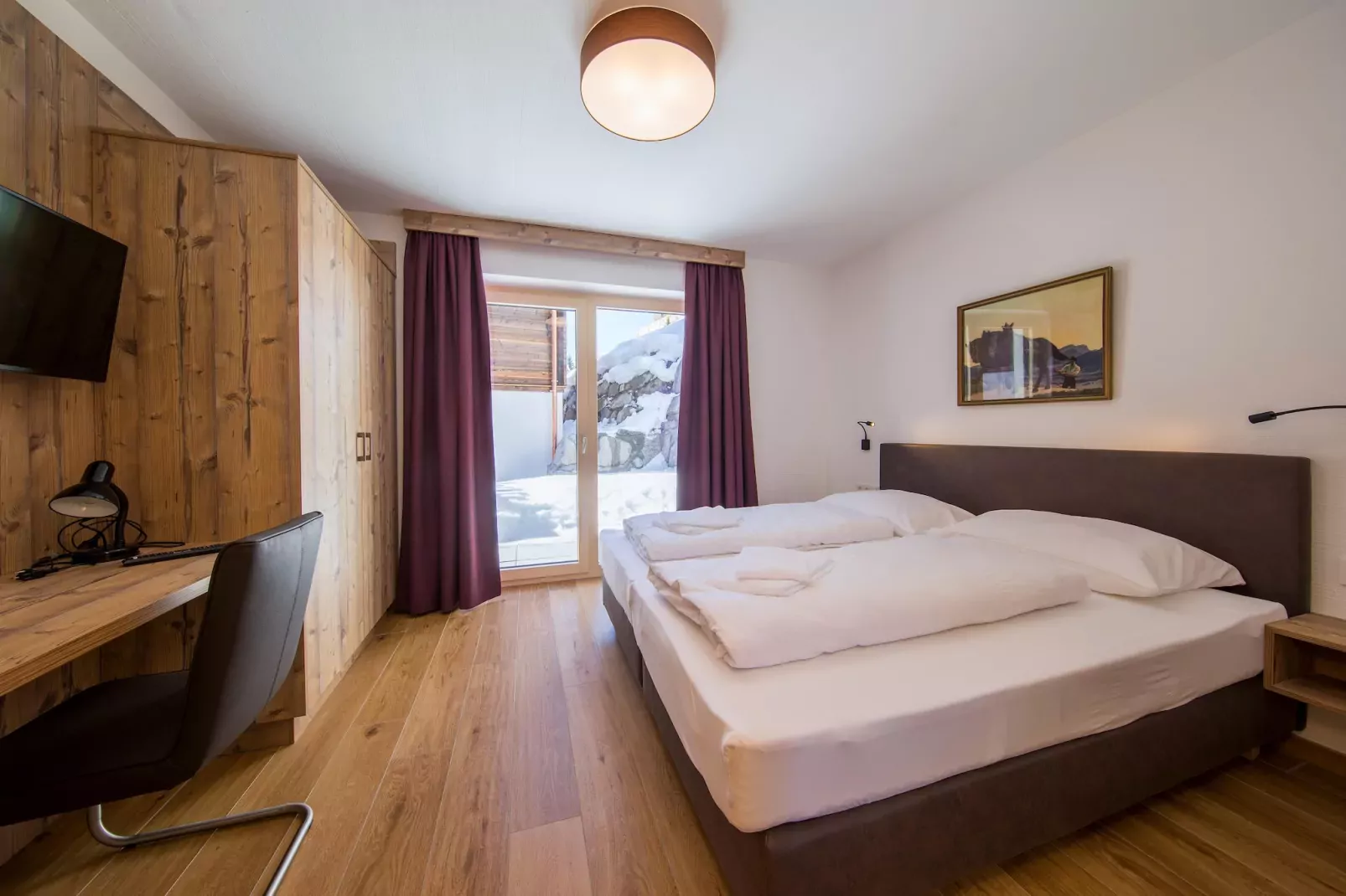 Nationalpark Chalet Quirl-Slaapkamer
