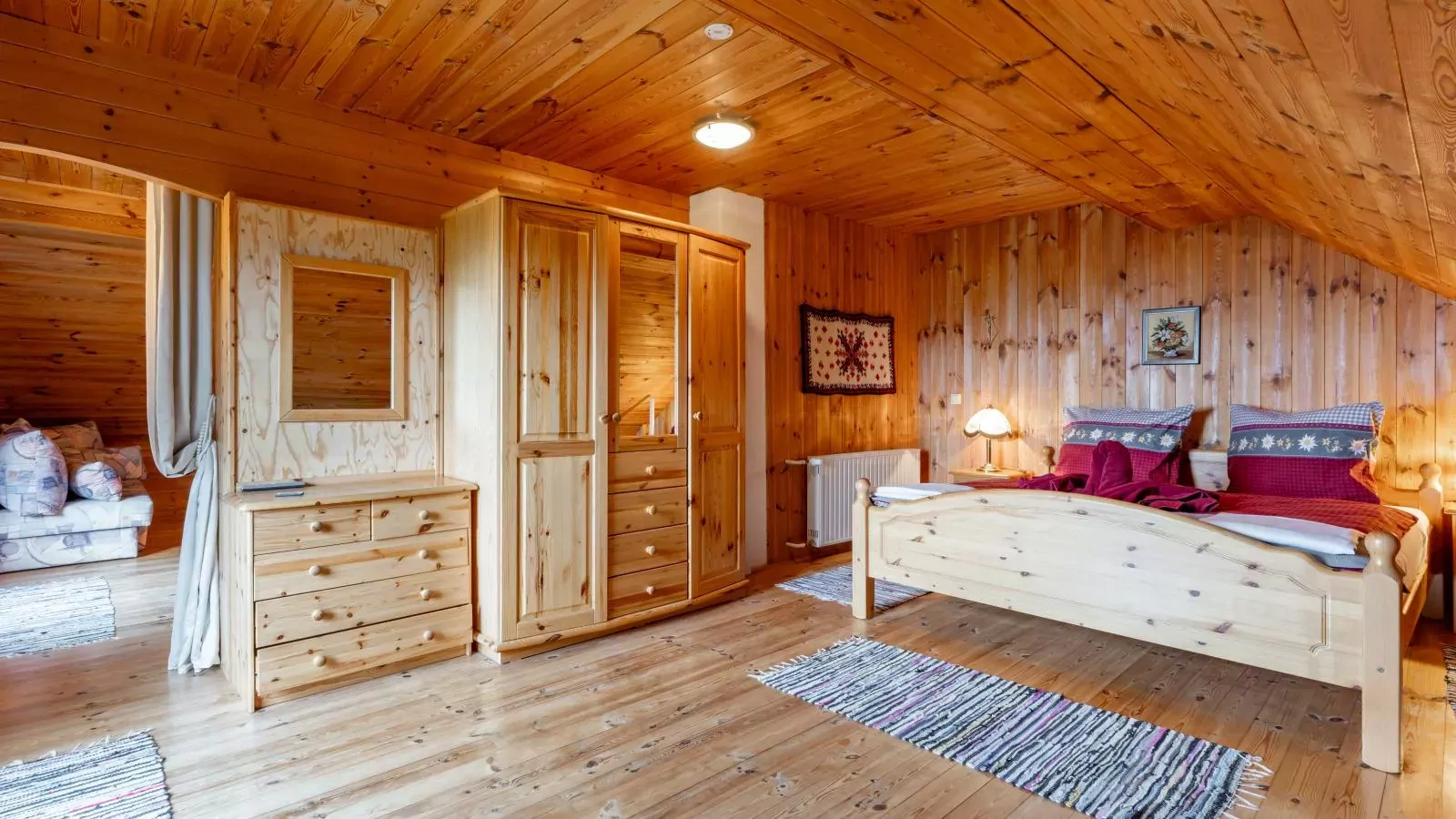 Landhaus zur Sonne-Slaapkamer