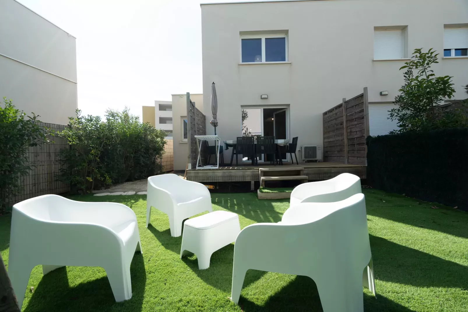 La Dune N 57 - Villa 3P6-Tuinen zomer