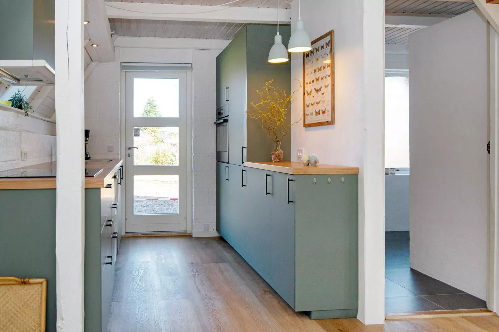 Speciaal vakantiehuis in Glesborg met een terras-Binnen