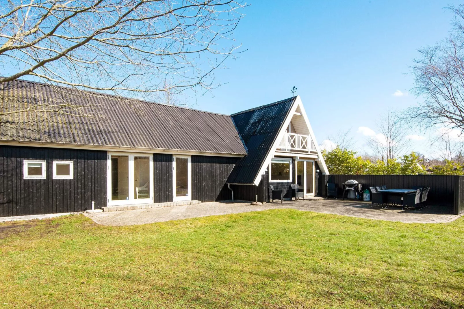 Speciaal vakantiehuis in Glesborg met een terras-Uitzicht
