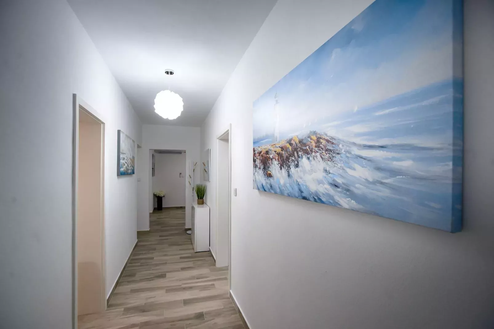 Villa Guliva - Apartment Golden Sun with Sea View-Overloop