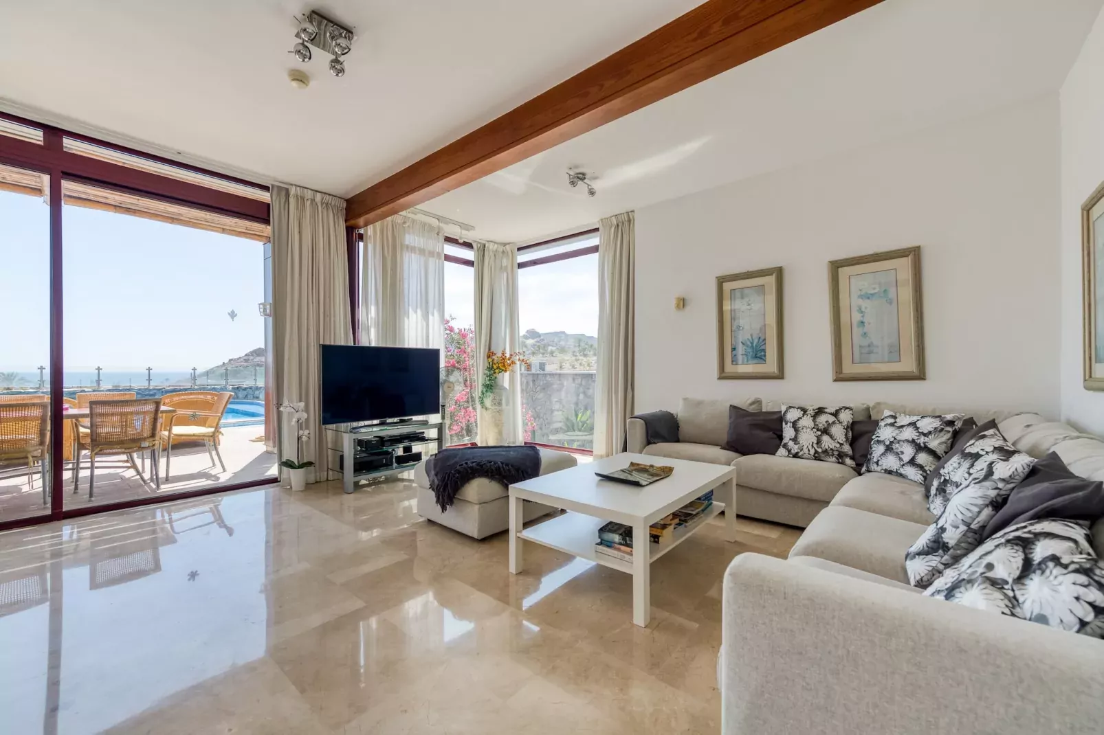 Casa Oceano-Woonkamer
