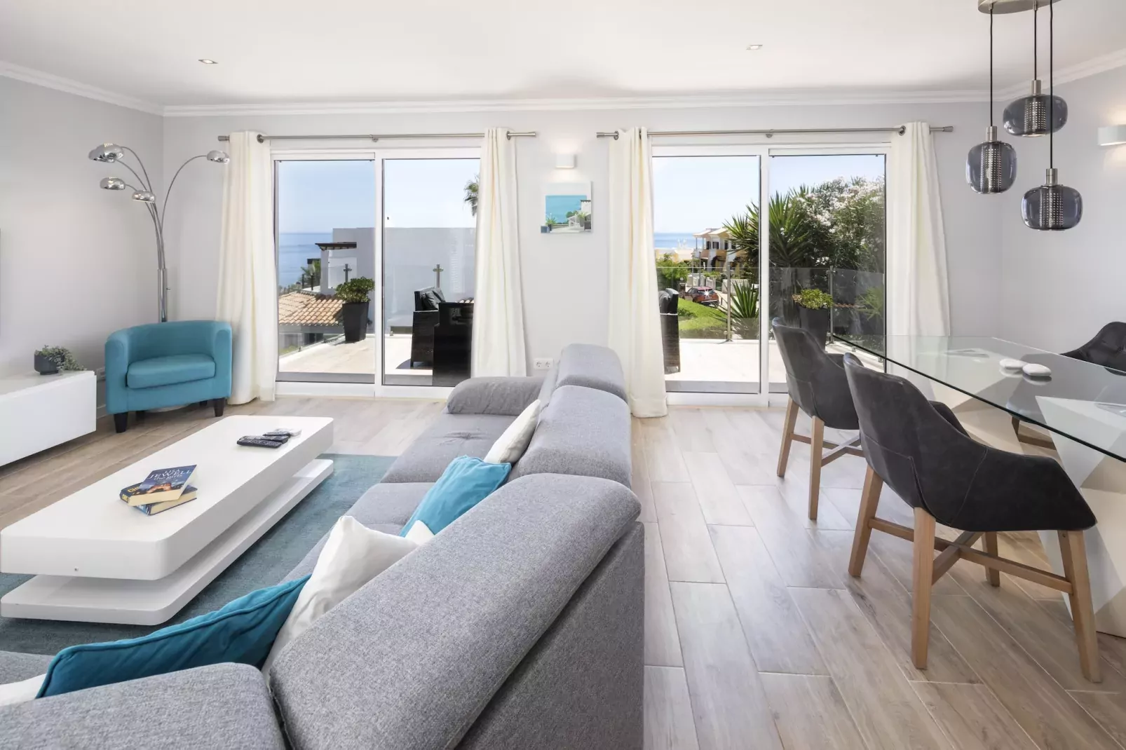 Casa Milhafre - Apartment overlooking Benagil Beac-Woonkamer