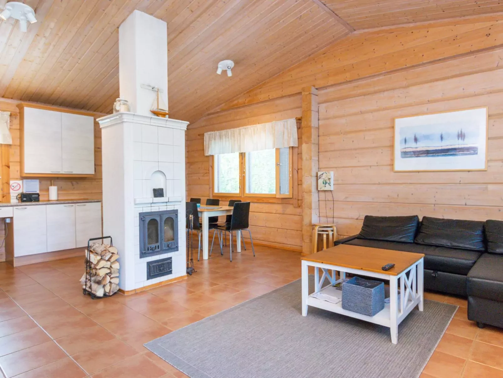 Hot pool cottage ainu-Binnen