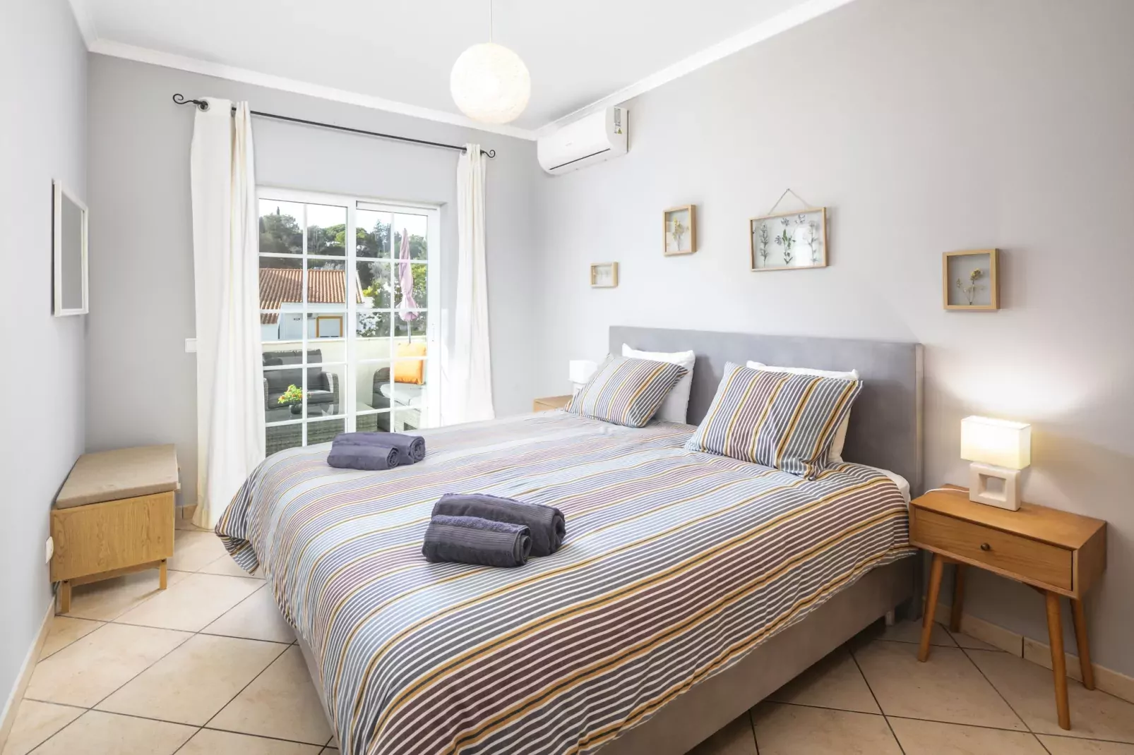 Casa do Mundo - Apartment in center of Carvoeiro-Slaapkamer