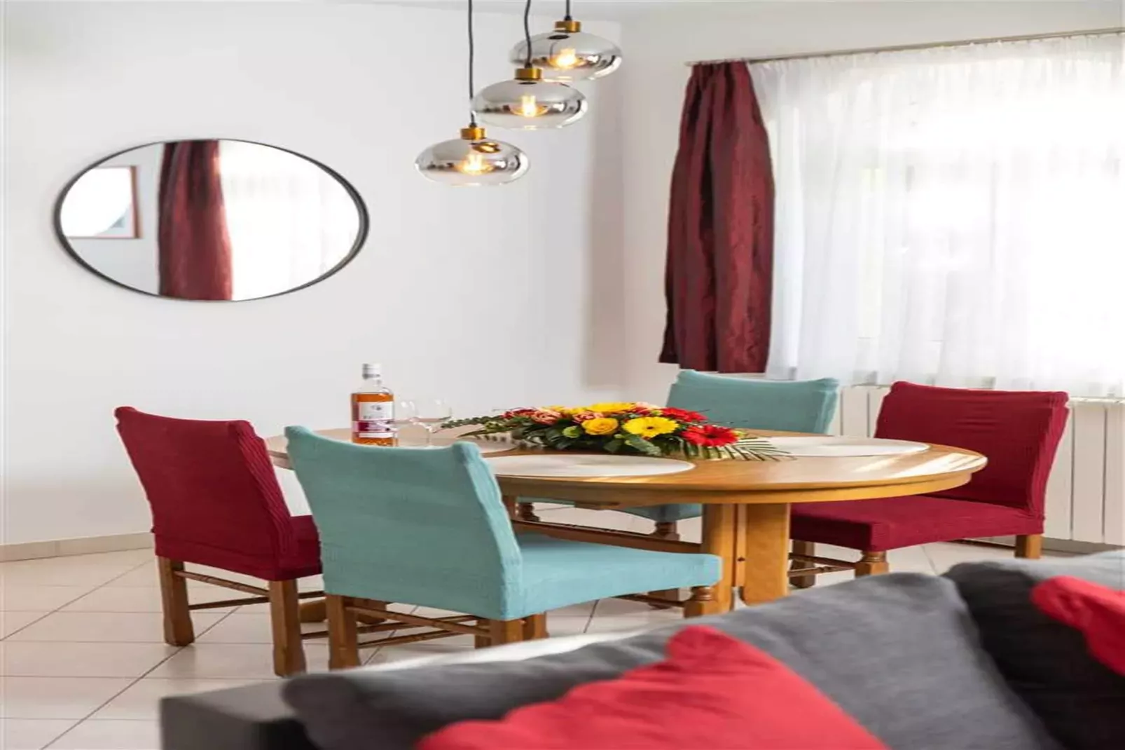 Apartment Slavica 1 - Red Paradise-Eetkamer