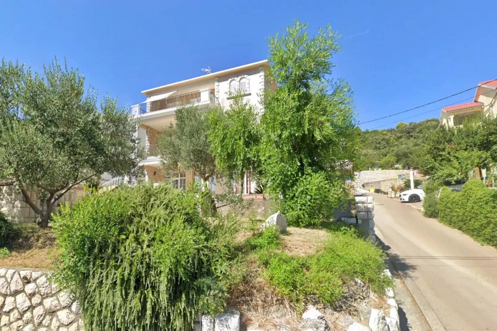 Villa Una - apartman 1-Buitenlucht