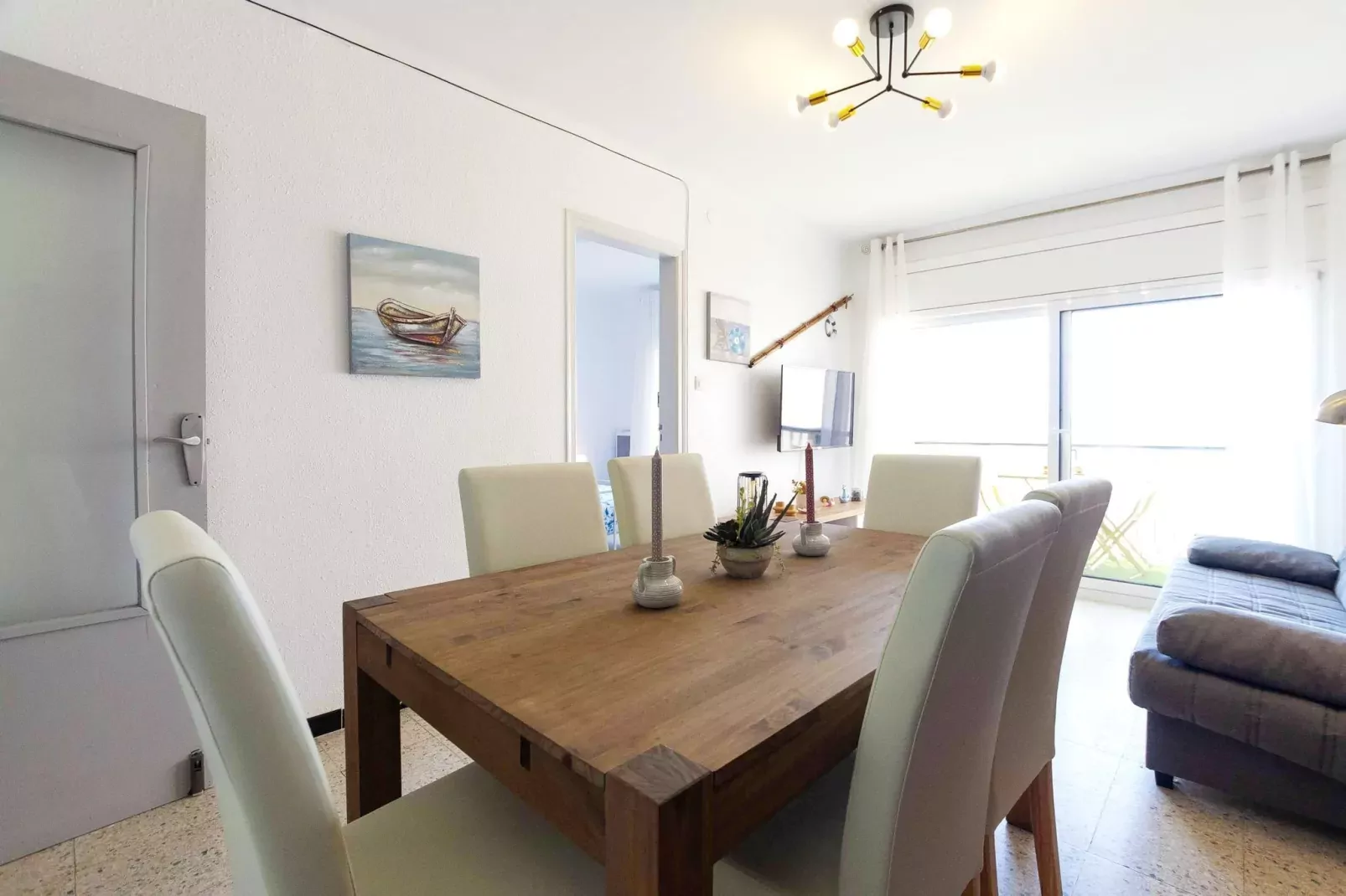 1221 MOLINO 60 m Playa-Eetkamer