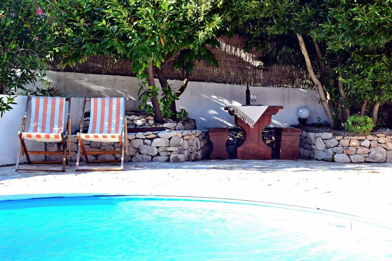 Apartment Ulika - Private Pool, Mountain View-Zwembad