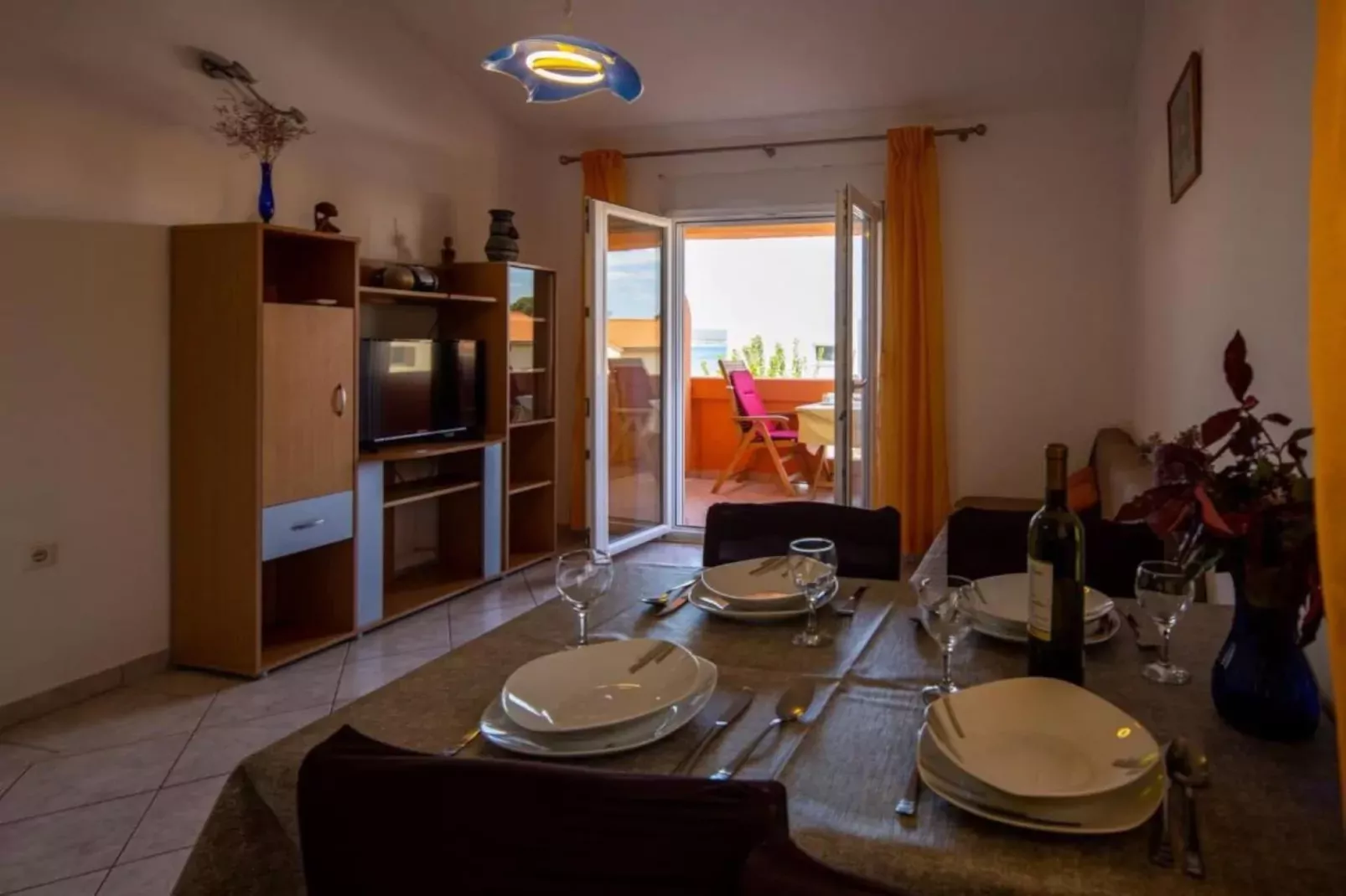 Apartments Torina Pašman - A3-Eetkamer