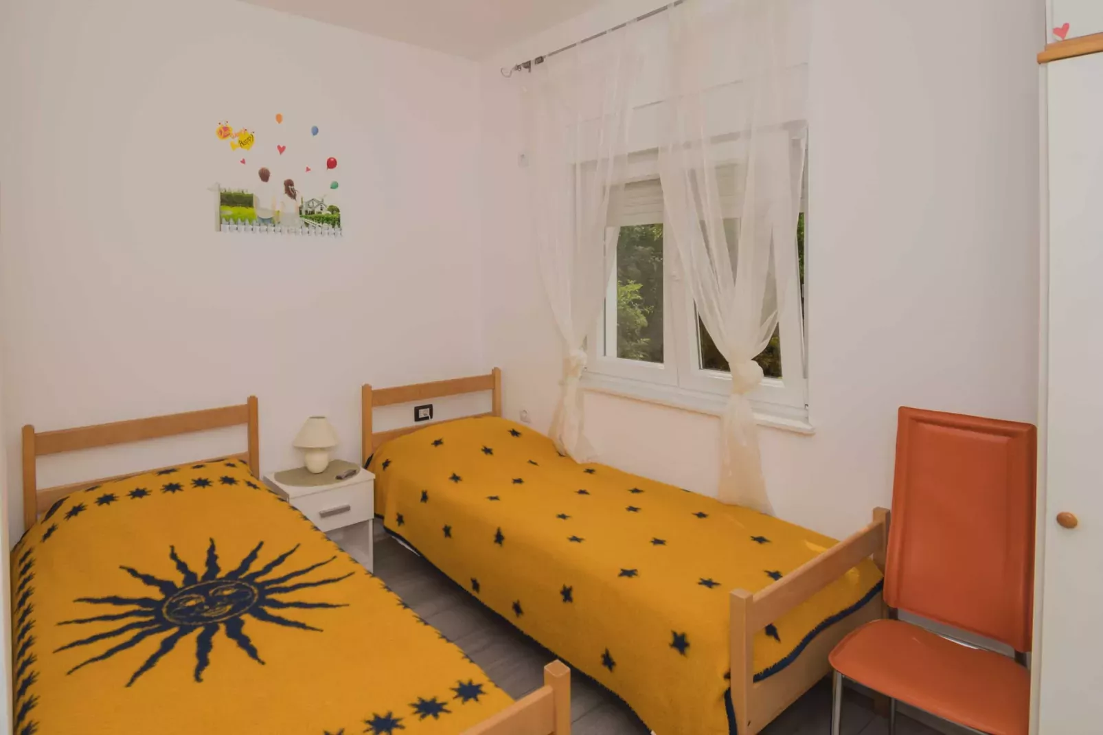 Apartment Lavanda - Four Bedroom Apartment with Hot tub and Terrace-Slaapkamer