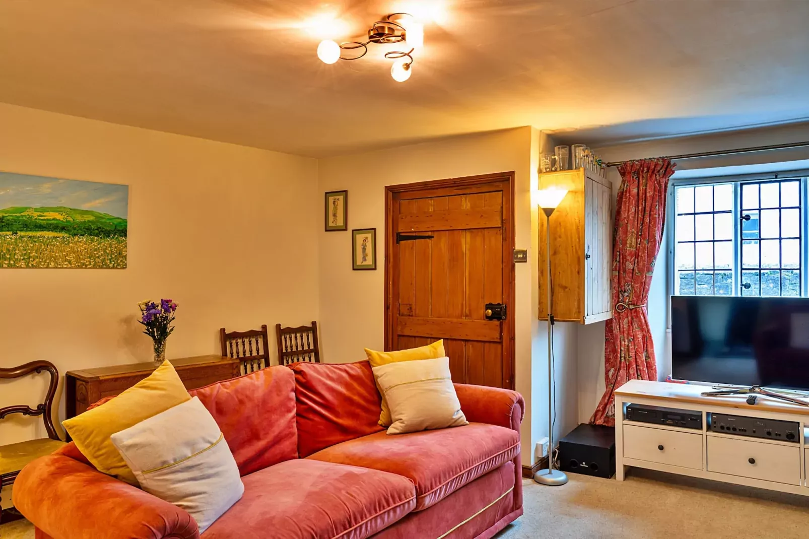 Clematis Cottage-Woonkamer