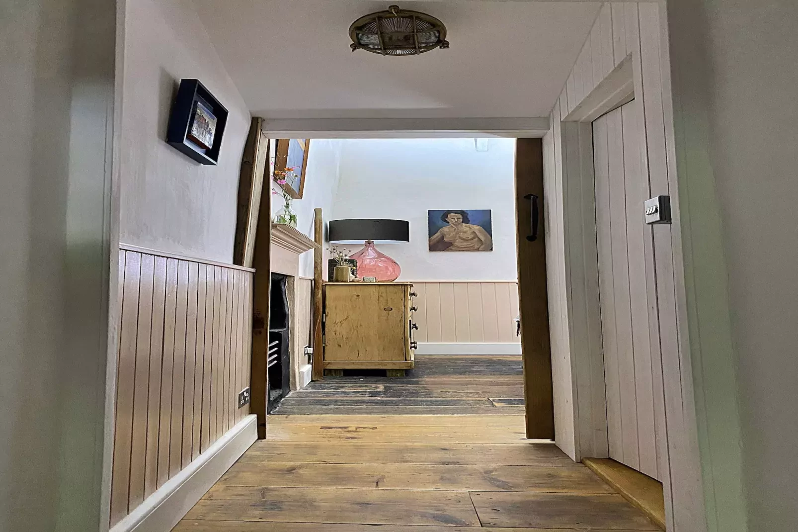Calm Cottage, Kingsand-Overloop