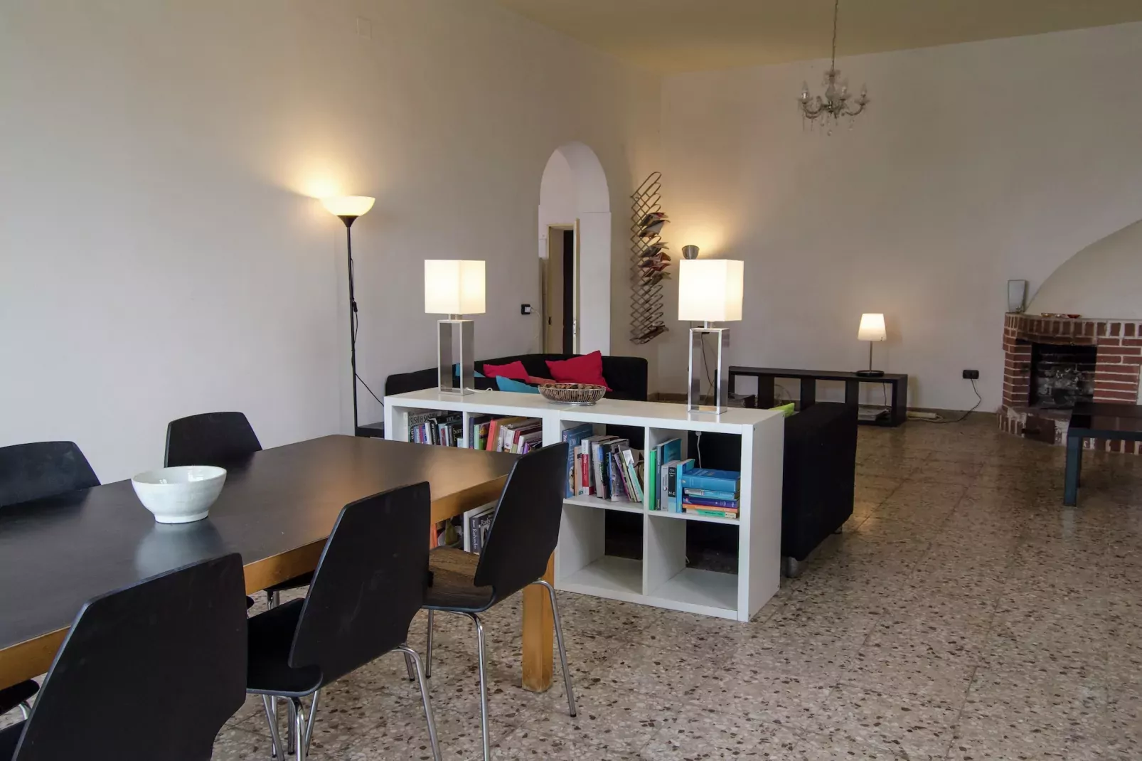 Villa Francofonte-Woonkamer