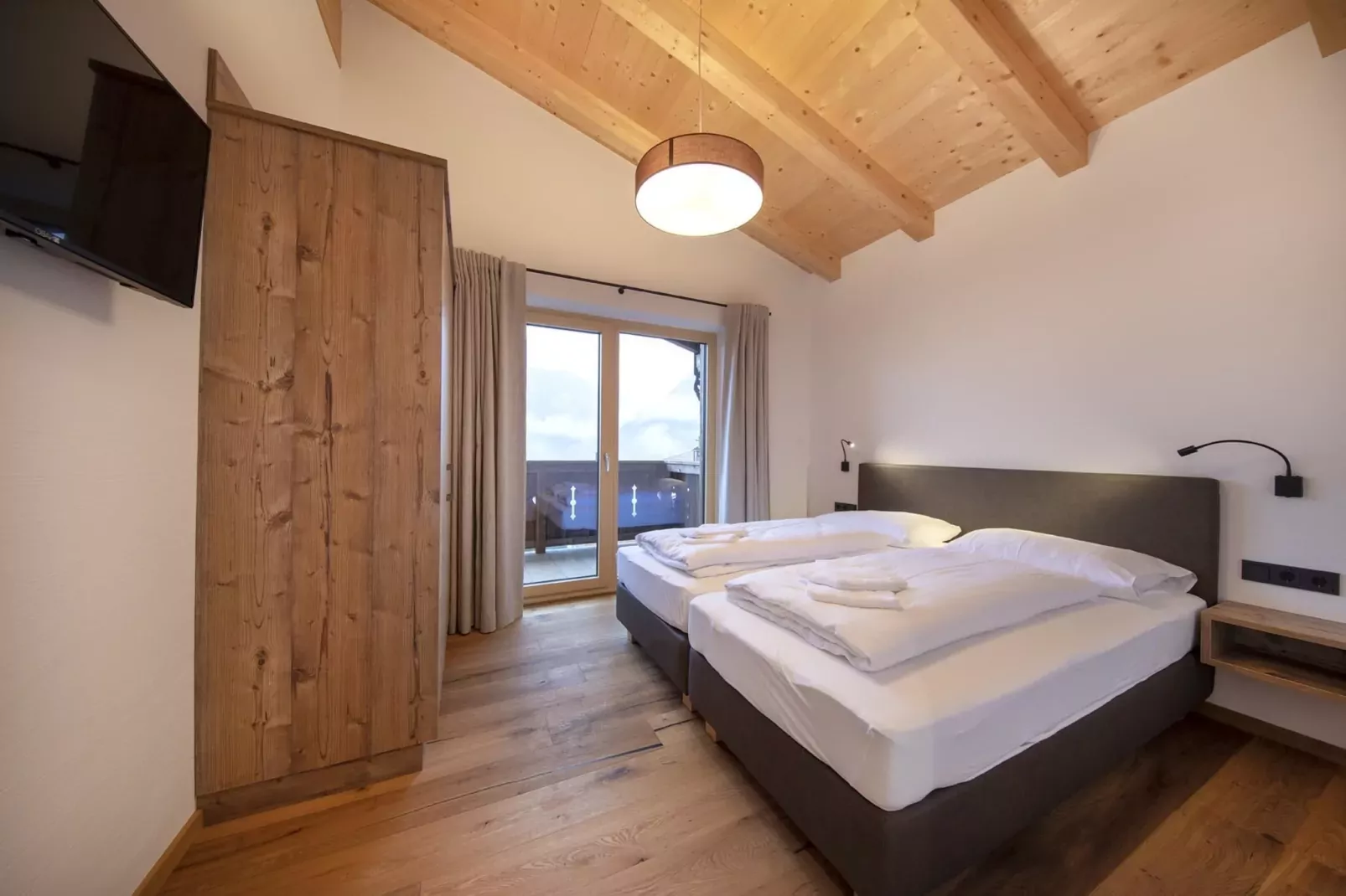Nationalpark Chalet Kreuzspitze-Slaapkamer