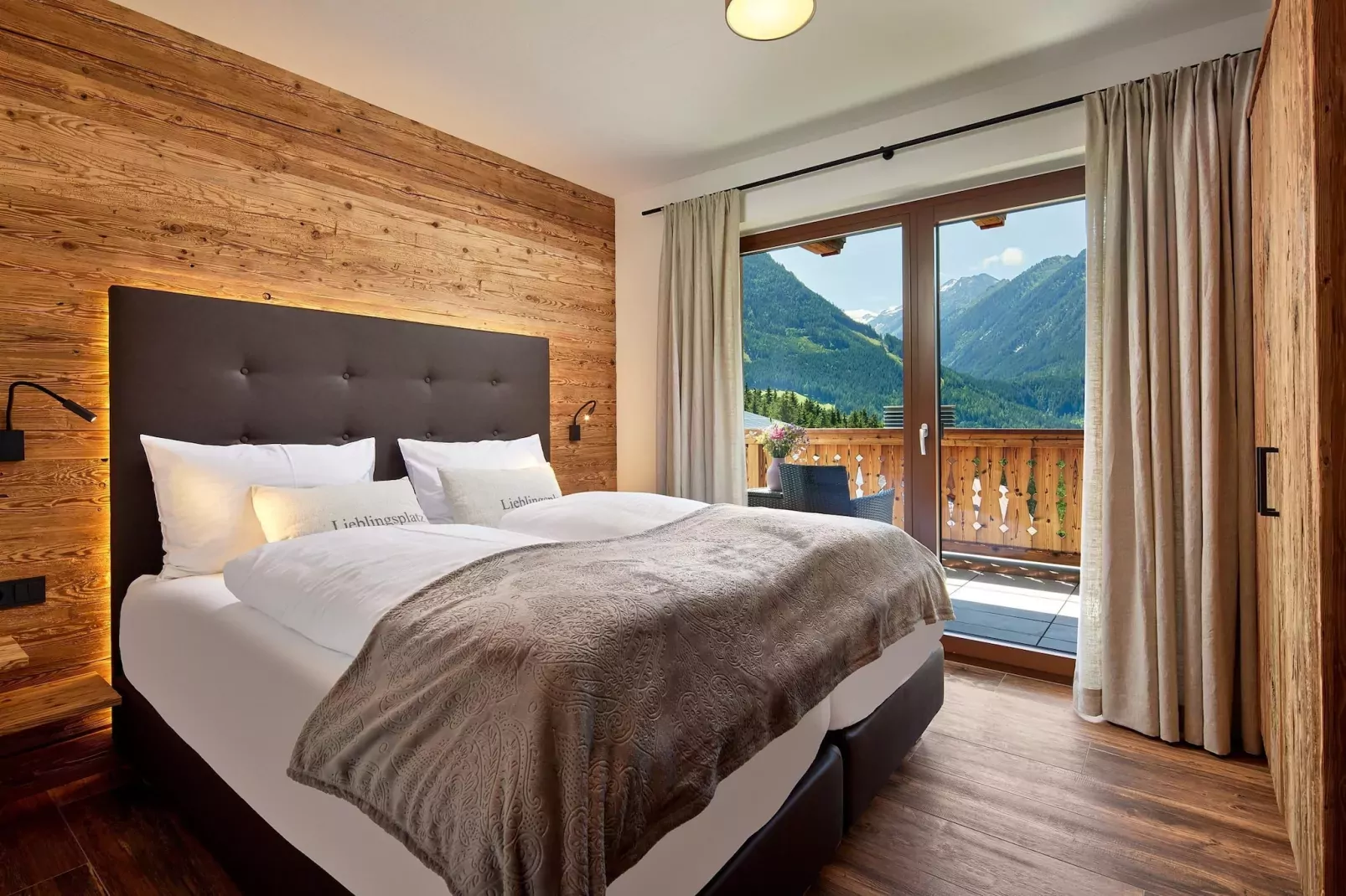 Nationalpark Chalet Gamsspitze-Slaapkamer