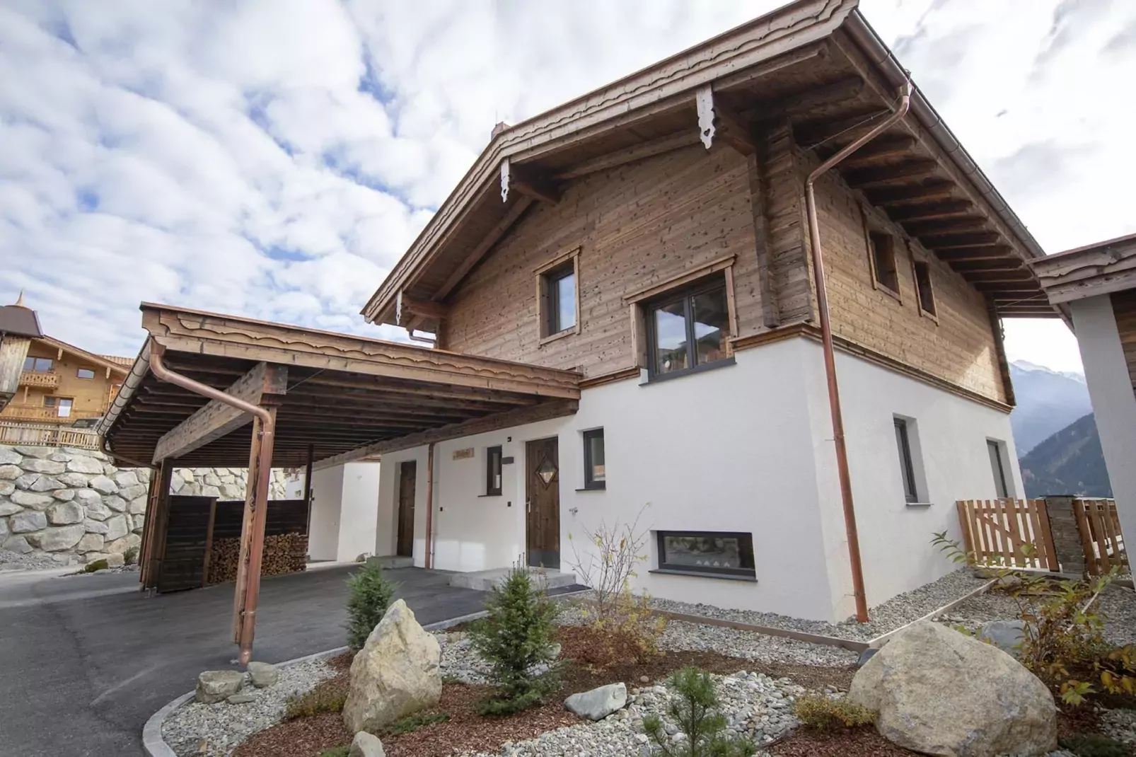 Nationalpark Chalet Glockhaus-Buitenkant zomer