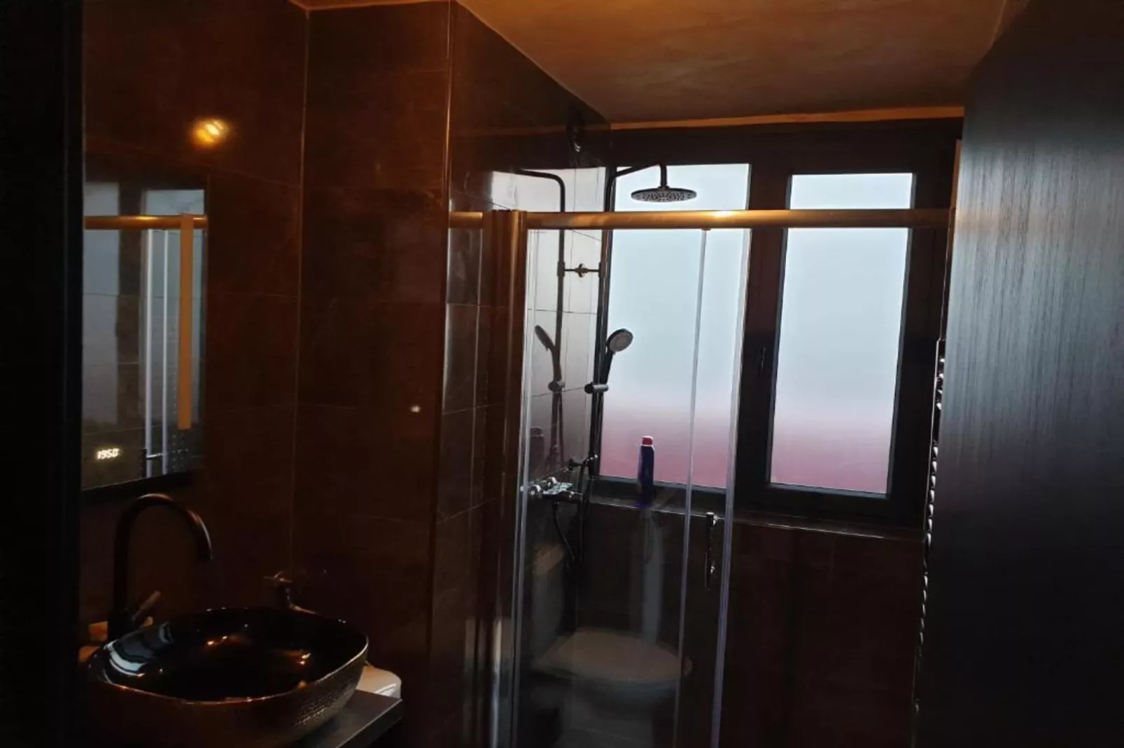 Apartment Tomislav Zagreb - One Bedroom Apartment with Private  Hot Tub-Badkamer