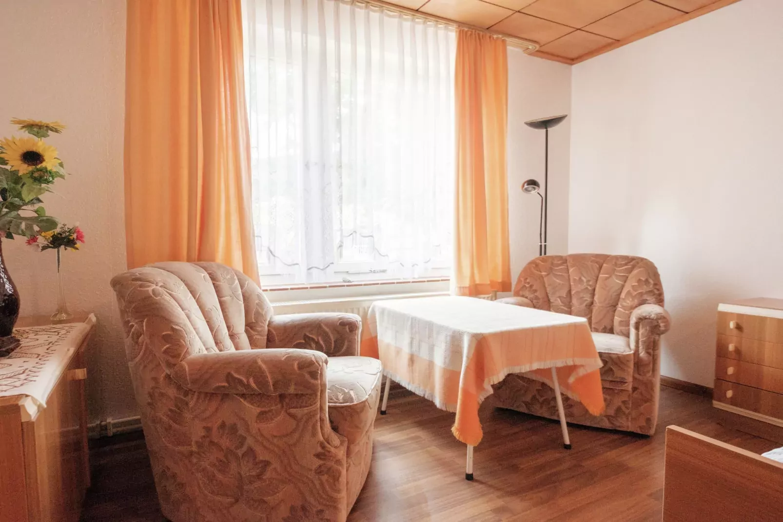 Bungalow am Suental-Slaapkamer