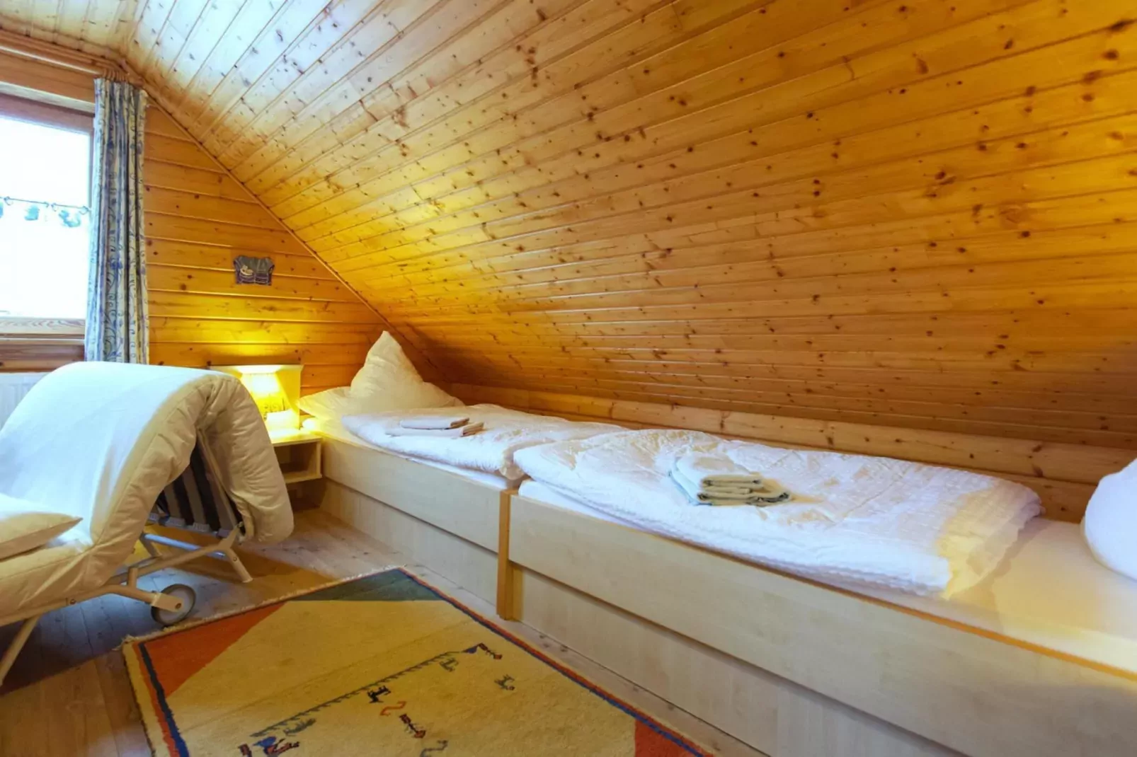Naturerlebnisdorf Blauvogel - Doppelhaus ca 66qm Typ A-Slaapkamer