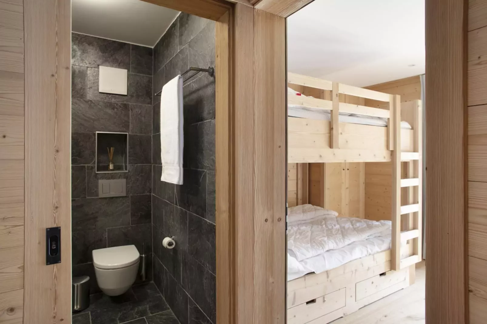 Polaris 1 005 - LUXE & SKI LIFT apartment 6 pers-Slaapkamer