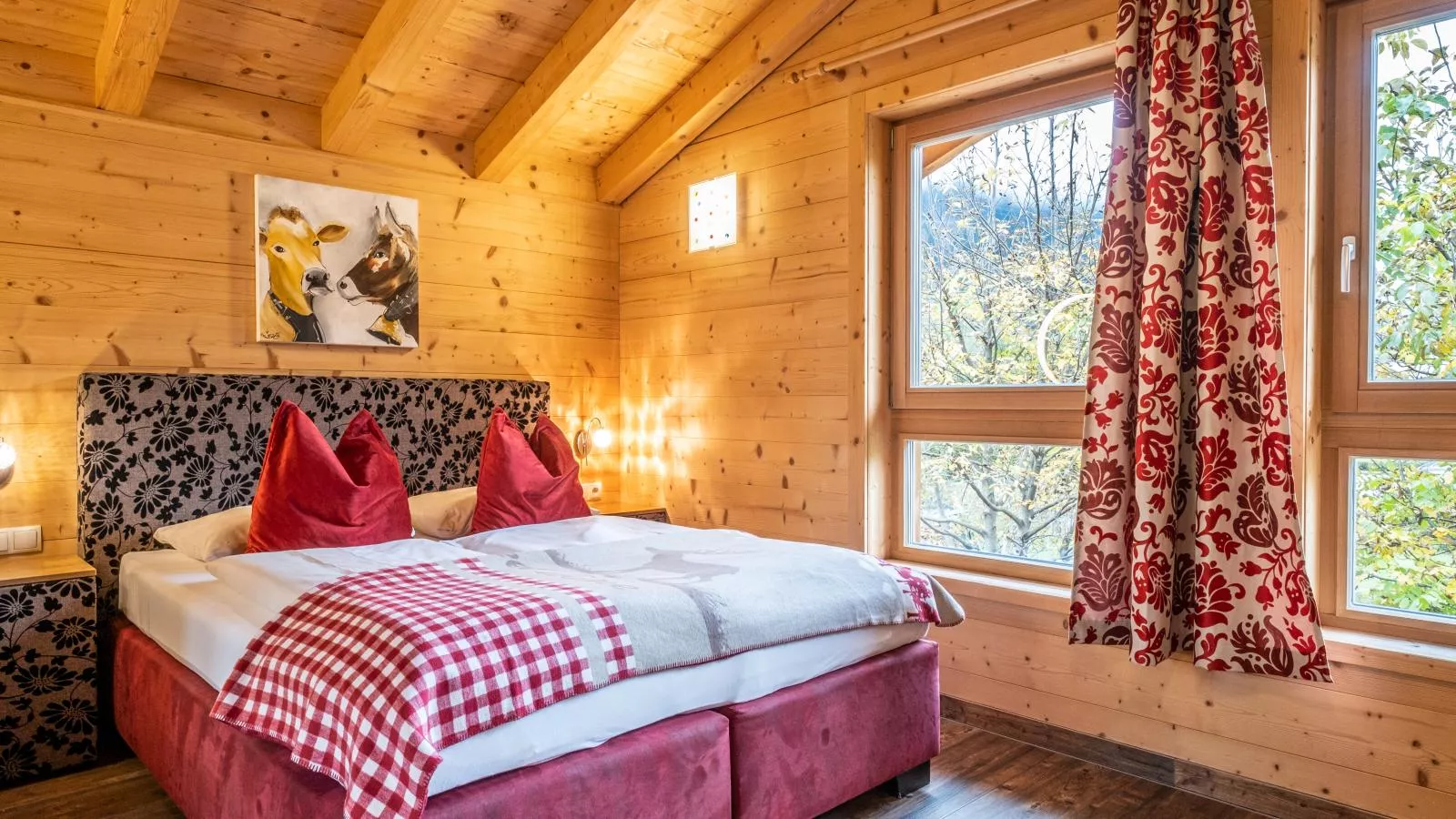 Luxury Lodge Kaprun Ost B-Slaapkamer