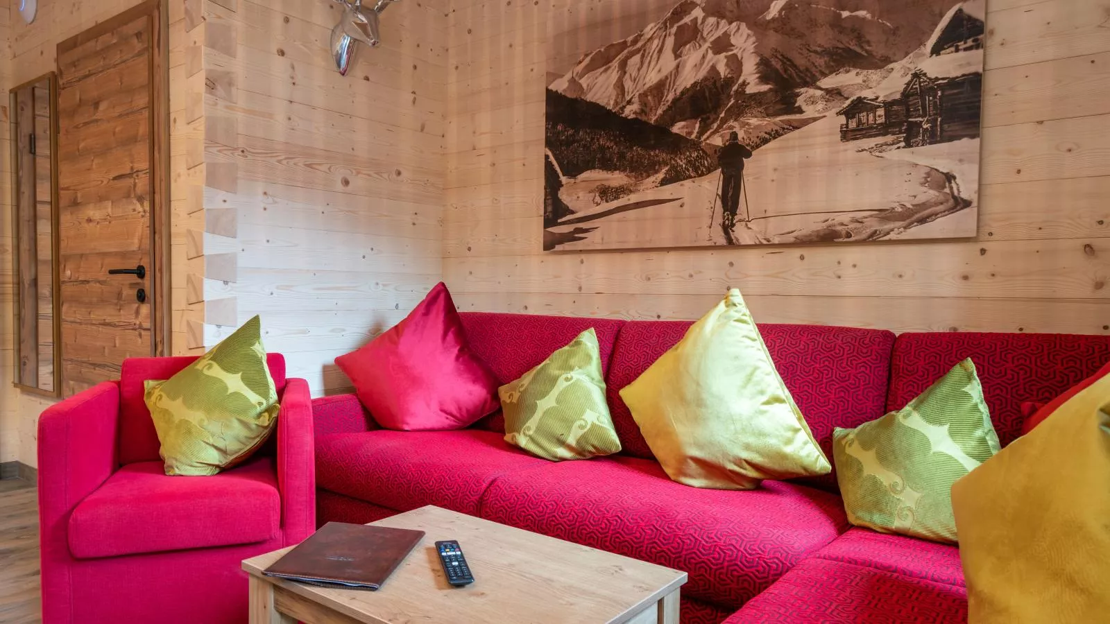 Adventure Lodge Kaprun-Woonkamer