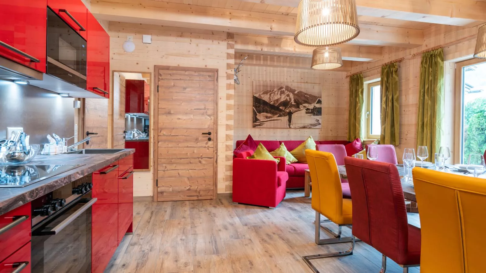 Adventure Lodge Kaprun-Keuken