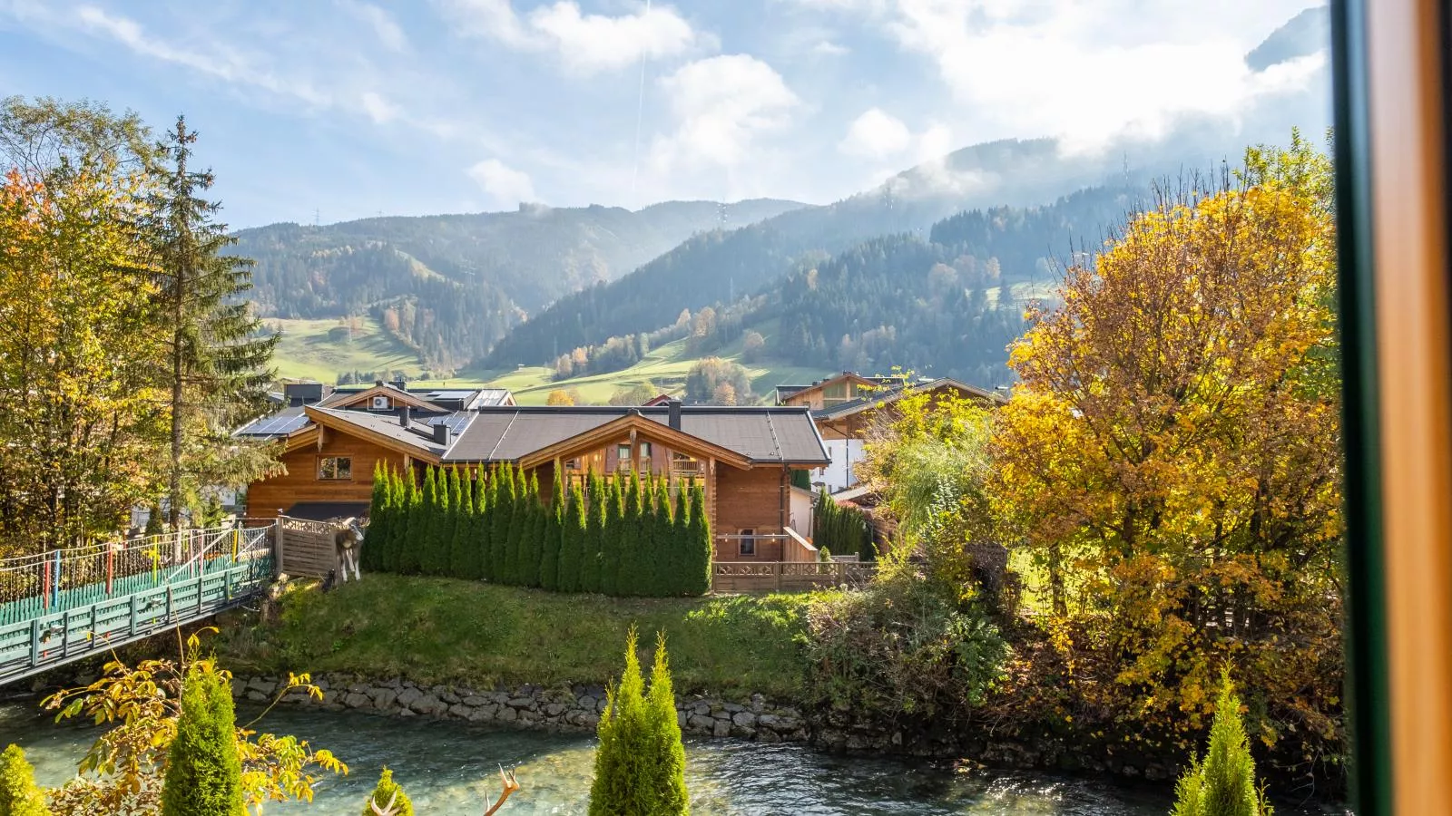 Nature Lodge Kaprun A-Uitzicht zomer