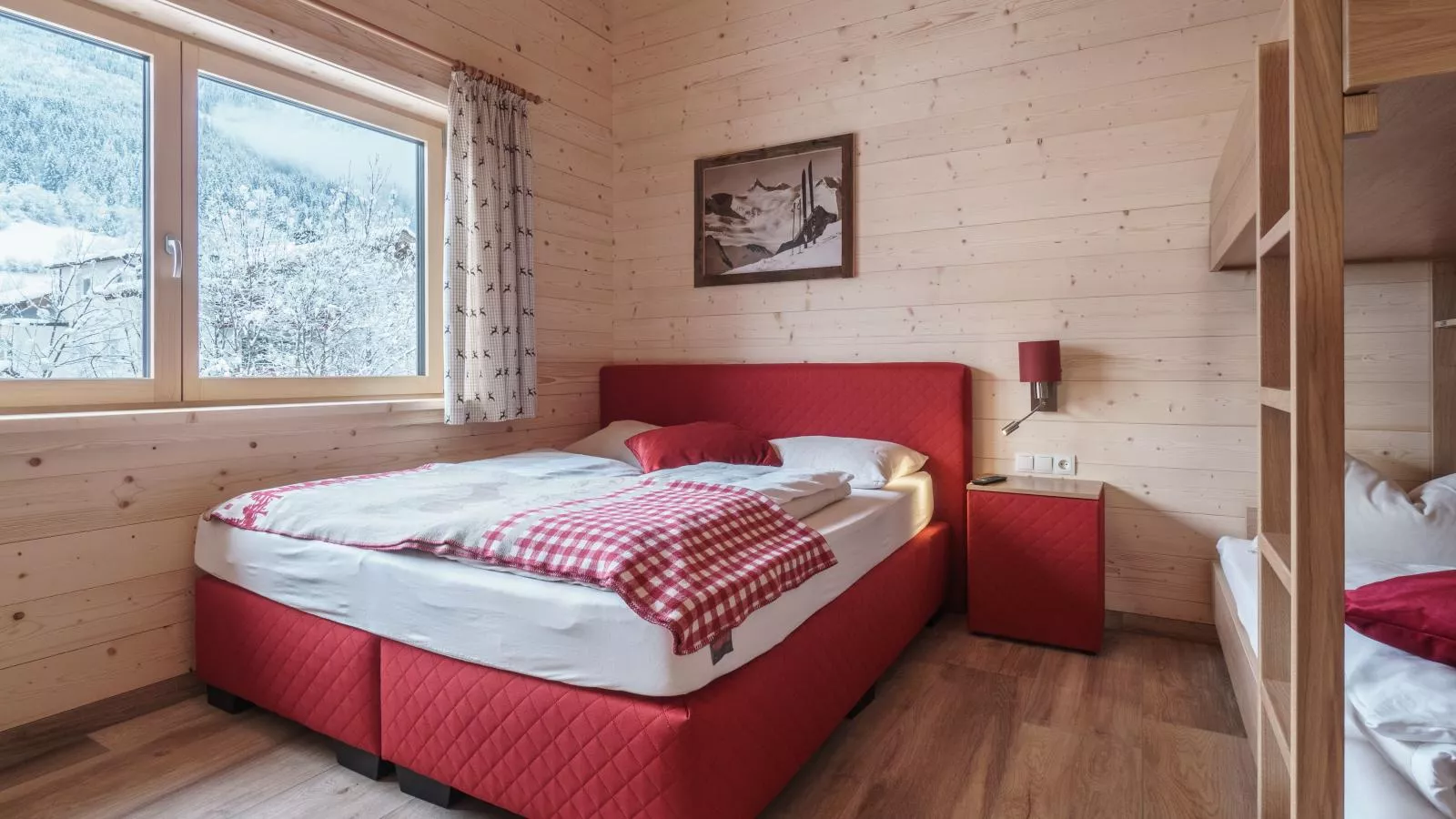 Nature Lodge Kaprun B-Slaapkamer