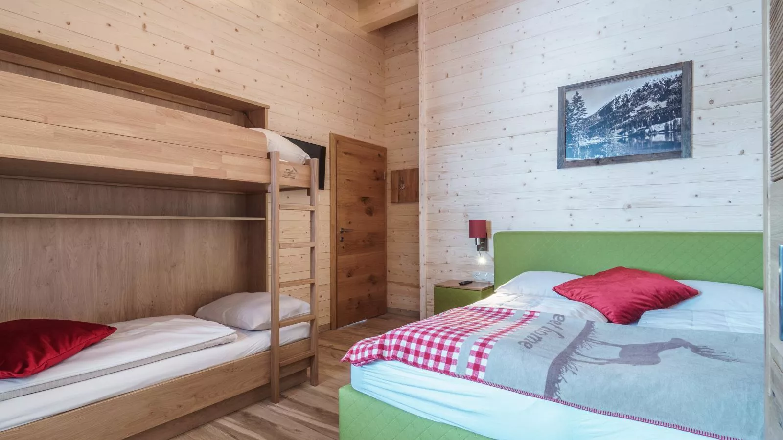 Nature Lodge Kaprun B-Slaapkamer