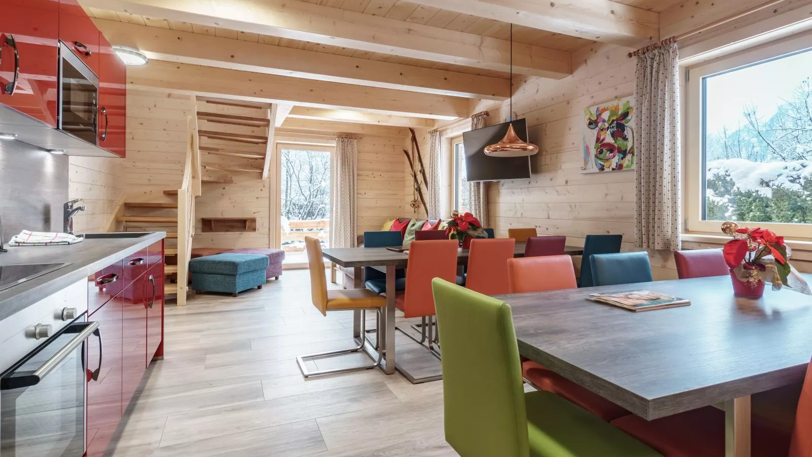 Nature Lodge Kaprun XL-Keuken