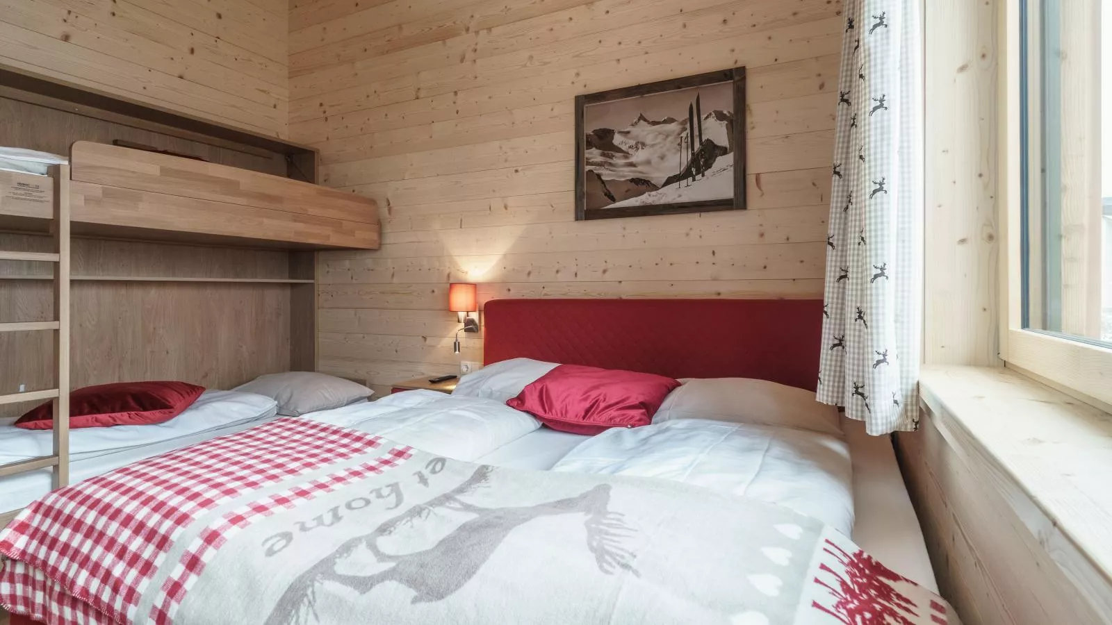 Nature Lodge Kaprun XL-Slaapkamer