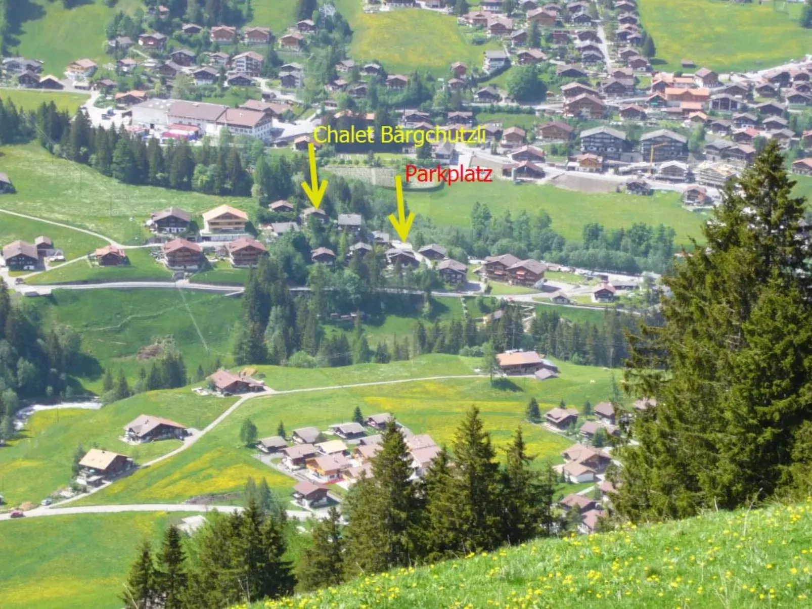 Bärgchutzli Parterre-Buiten