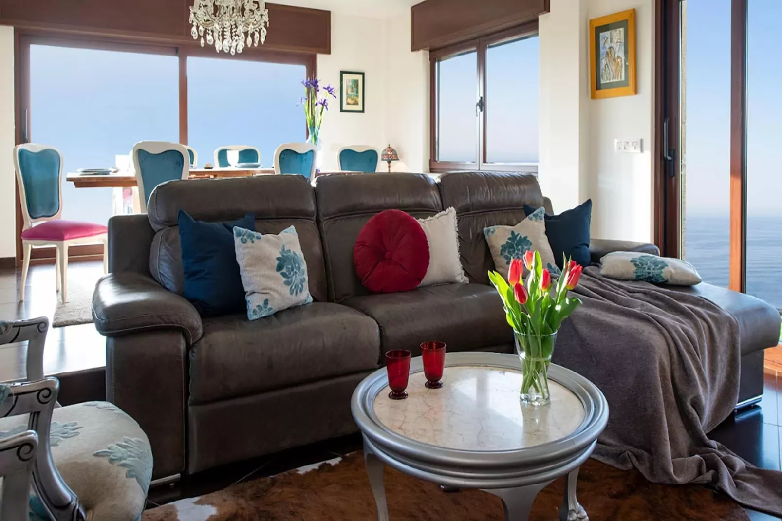 Villa Carolina - Luxury Singular-Woonkamer