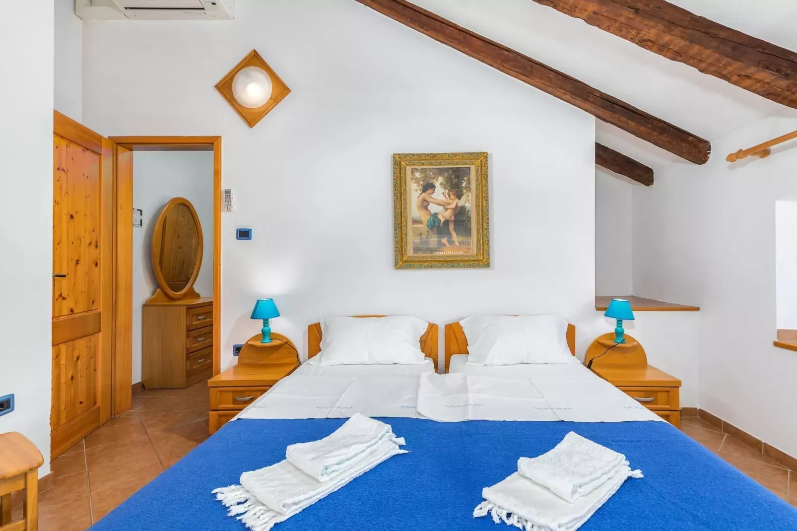 Apartment Venezia (4+2) - Lungomare Cres-Slaapkamer