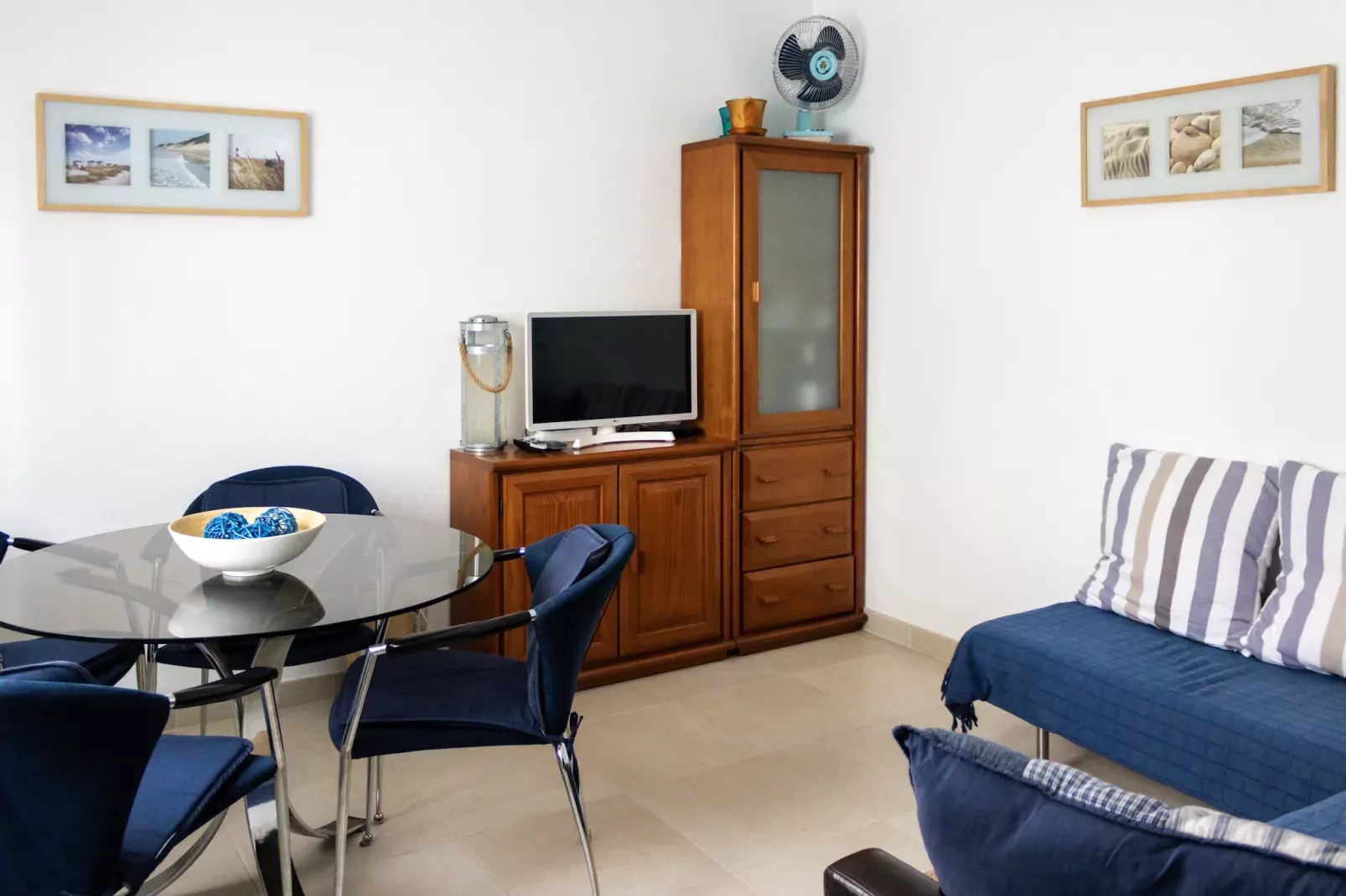Casa Tété - apartment in Benagil-Woonkamer
