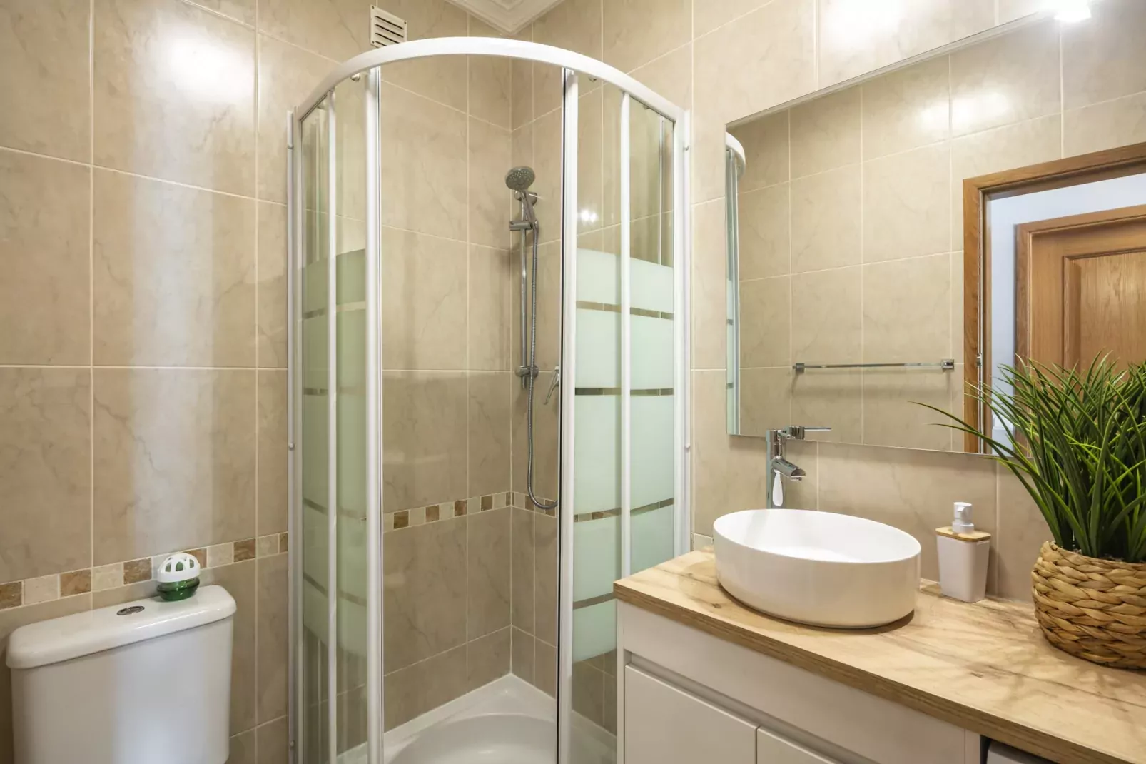 Casa do Mundo - Apartment in center of Carvoeiro-Badkamer