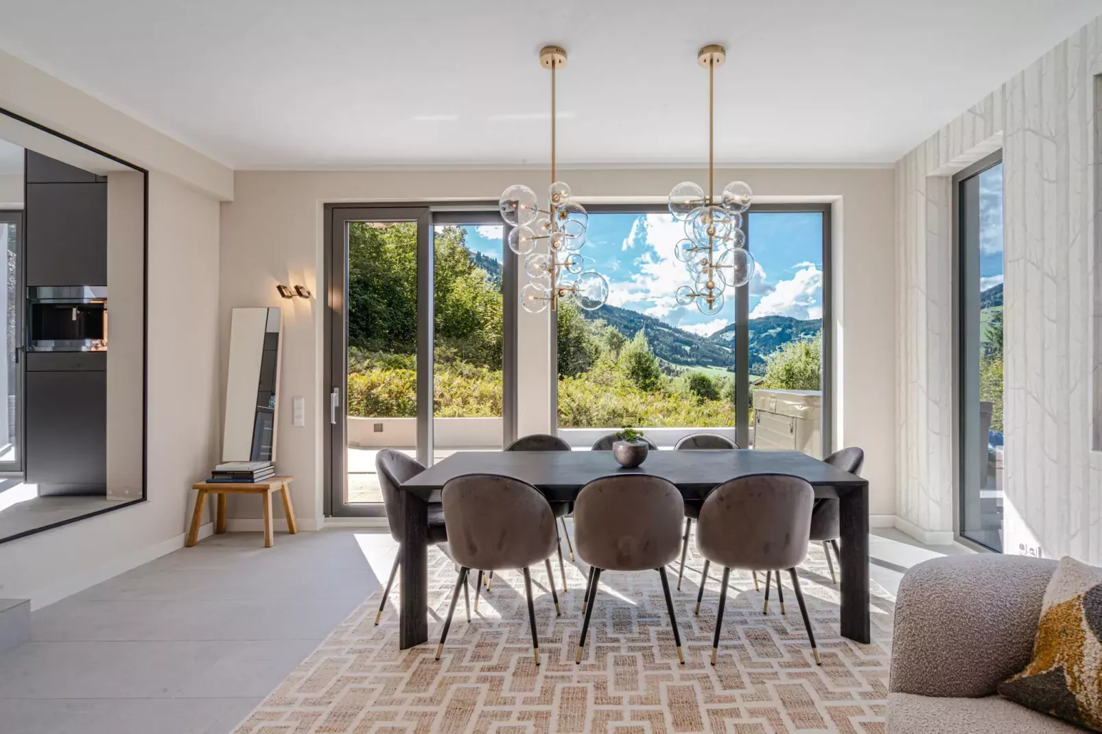 Mountain Retreat A-Eetkamer