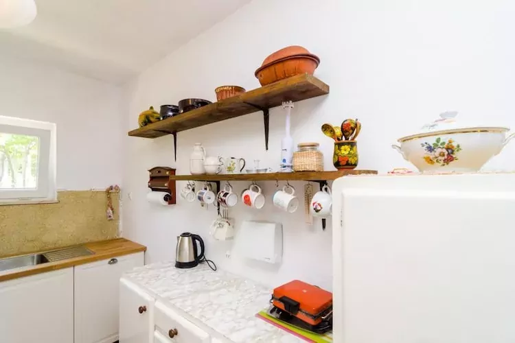 Holiday Home Field of Olives - Two Bedroom Holiday Home with Terrace-Keuken