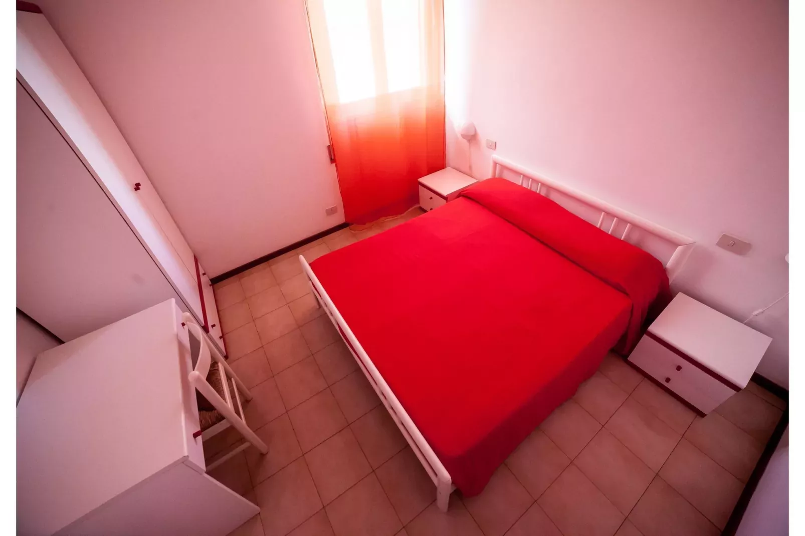 Residenza Alberghiera Italia in Luni - Trilocale R6/C6-Slaapkamer