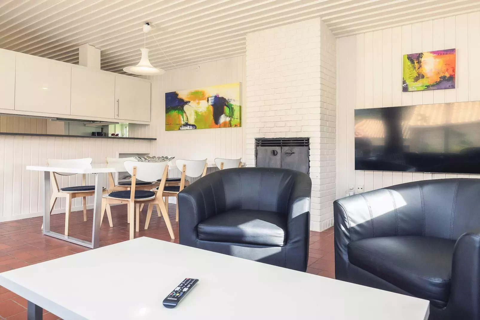 Charmant vakantiehuis bij natuurreservaat-Binnen