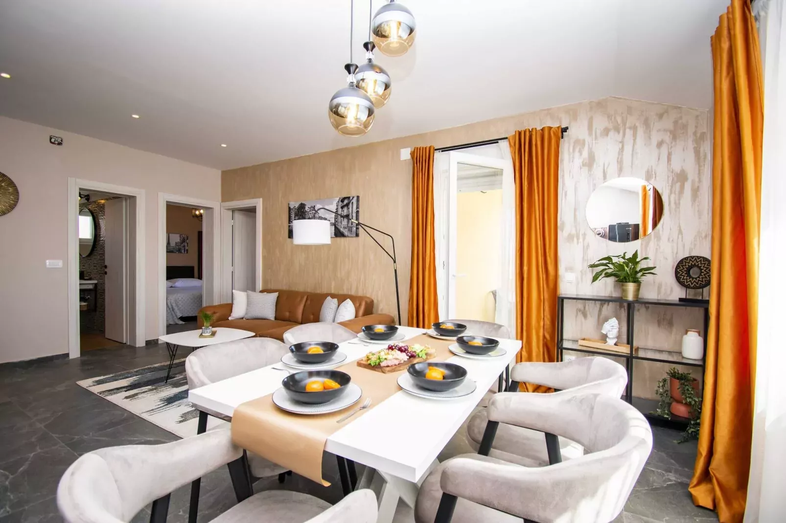 Garden Boutique Apartments - Diora-Eetkamer