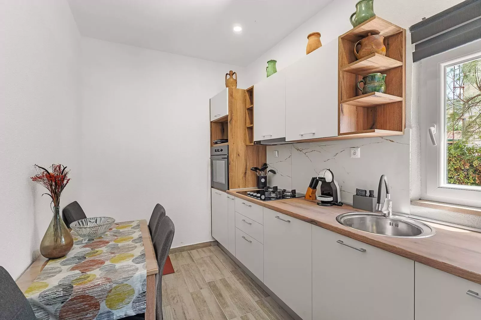 Apartments Kukljica - one bedroom apartment-Keuken