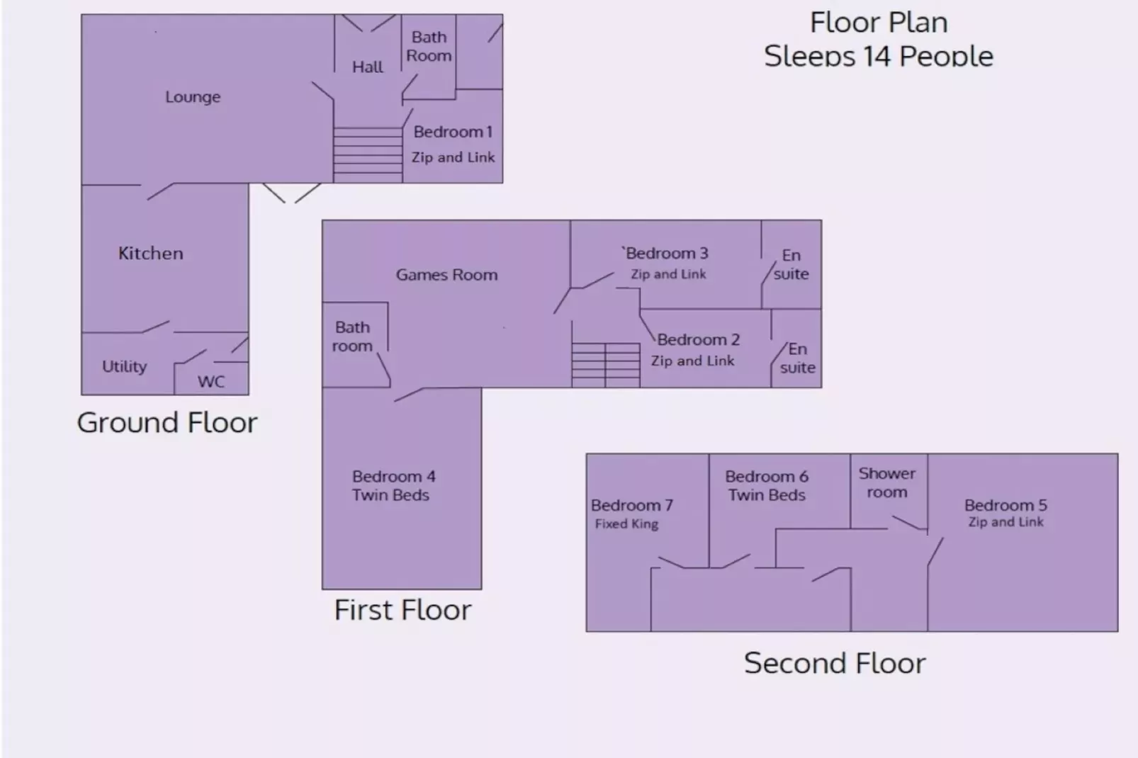 Meadow View-Plattegrond