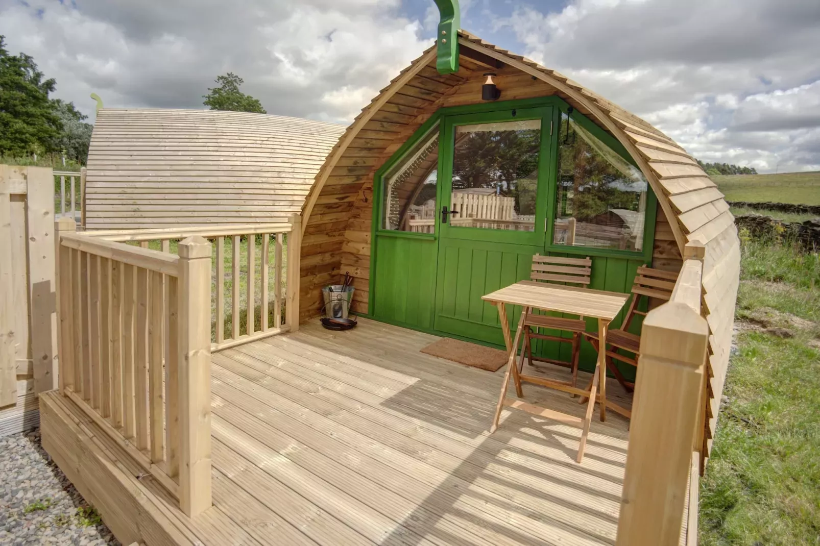 Barebones Glamping-Terrasbalkon
