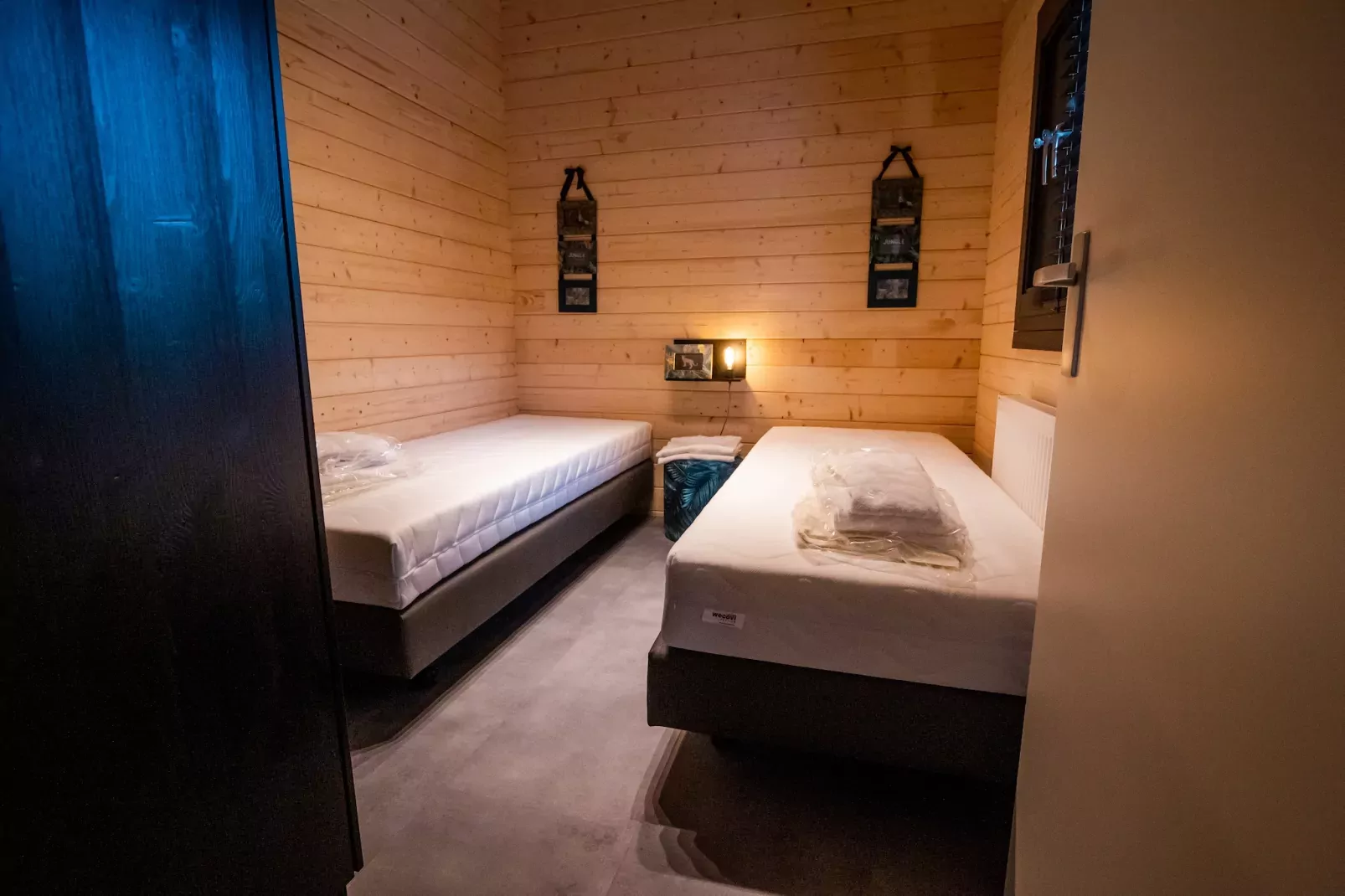 4-persoons wellness lodge-Slaapkamer